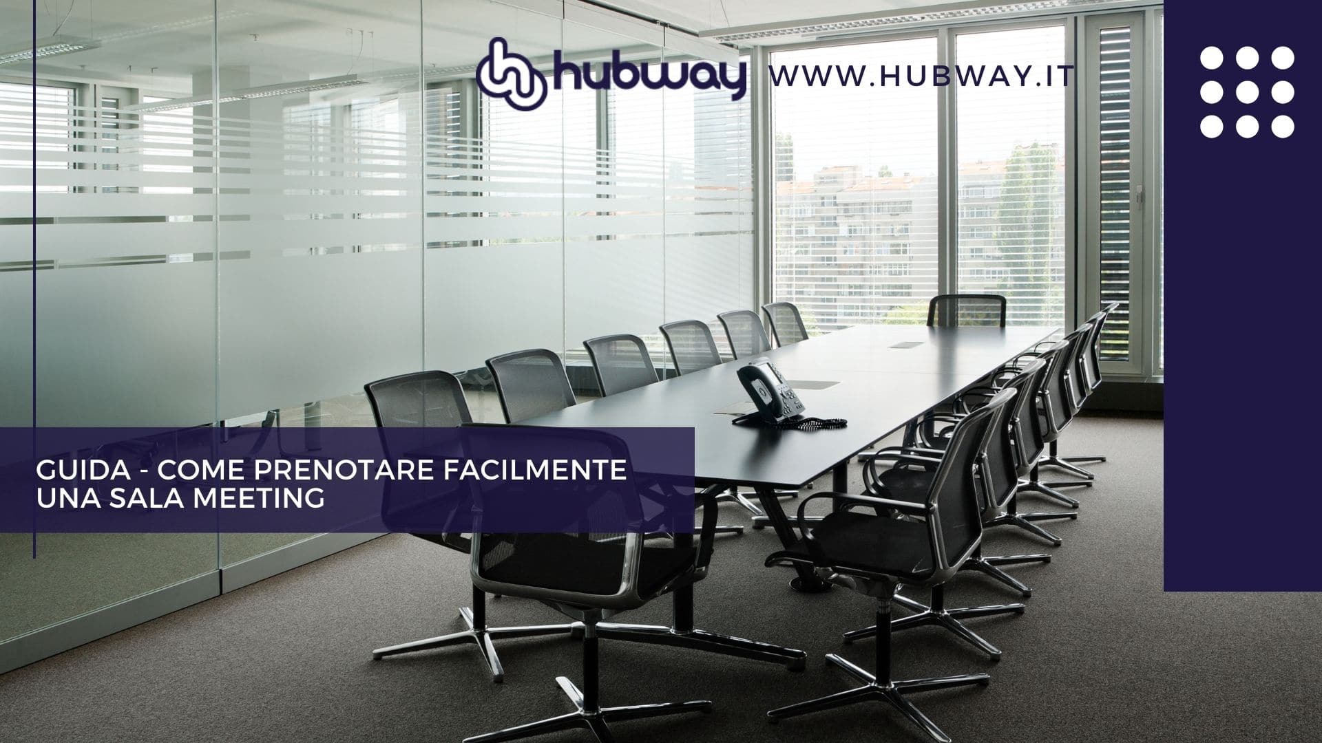 GUIDA - Come prenotare facilmente una sala Meeting , Cerca l'ufficio a tempo su Hubway!(2)
